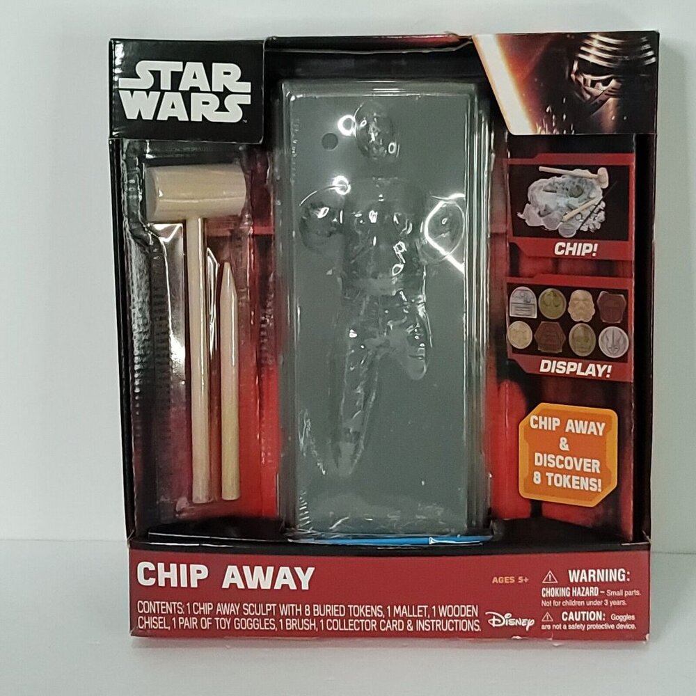 Chip Away Han Solo In Carbonite Figure Tara Star Wars Playset Discover 8 Tokens